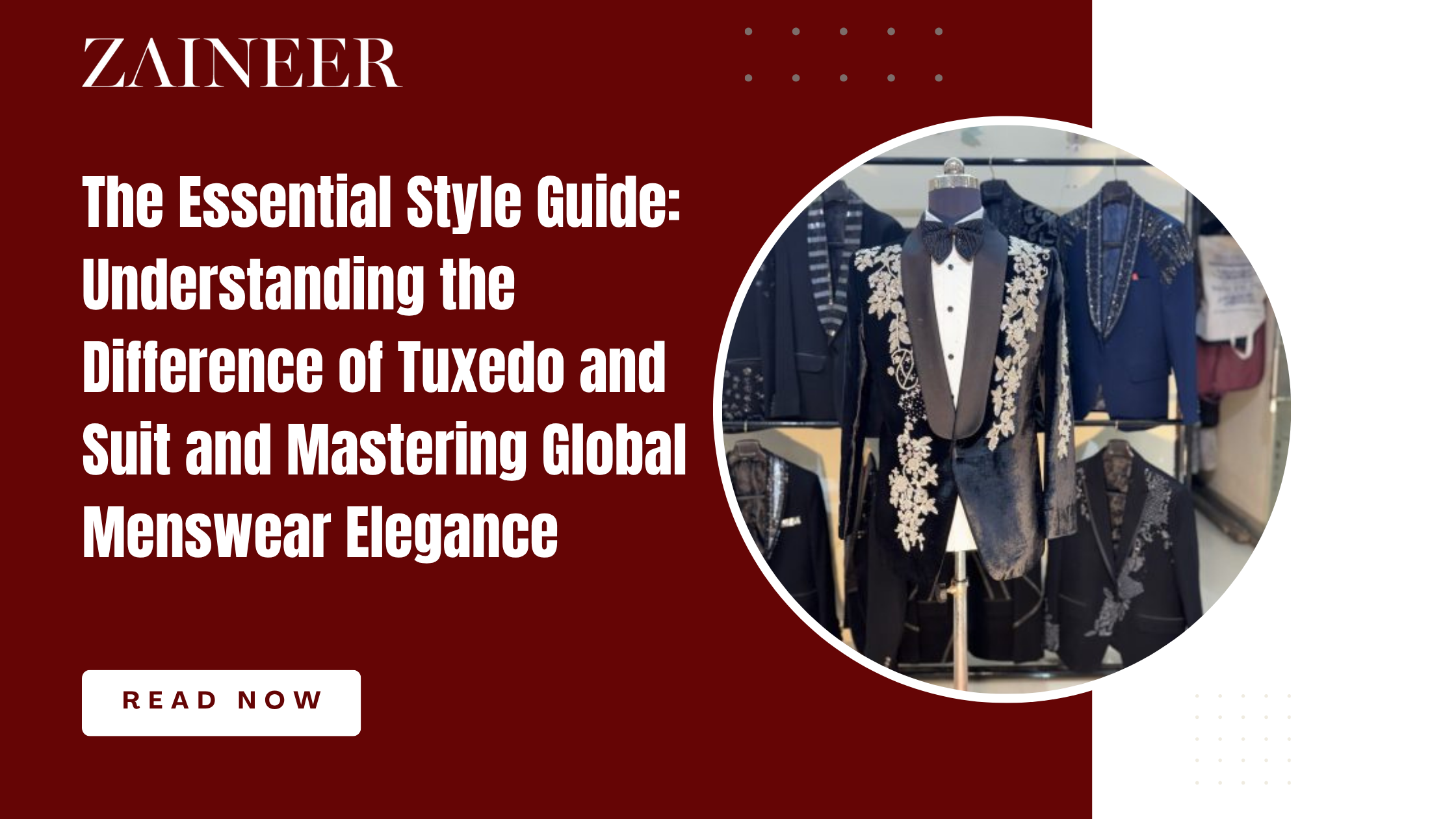 difference of tuxedo and suit