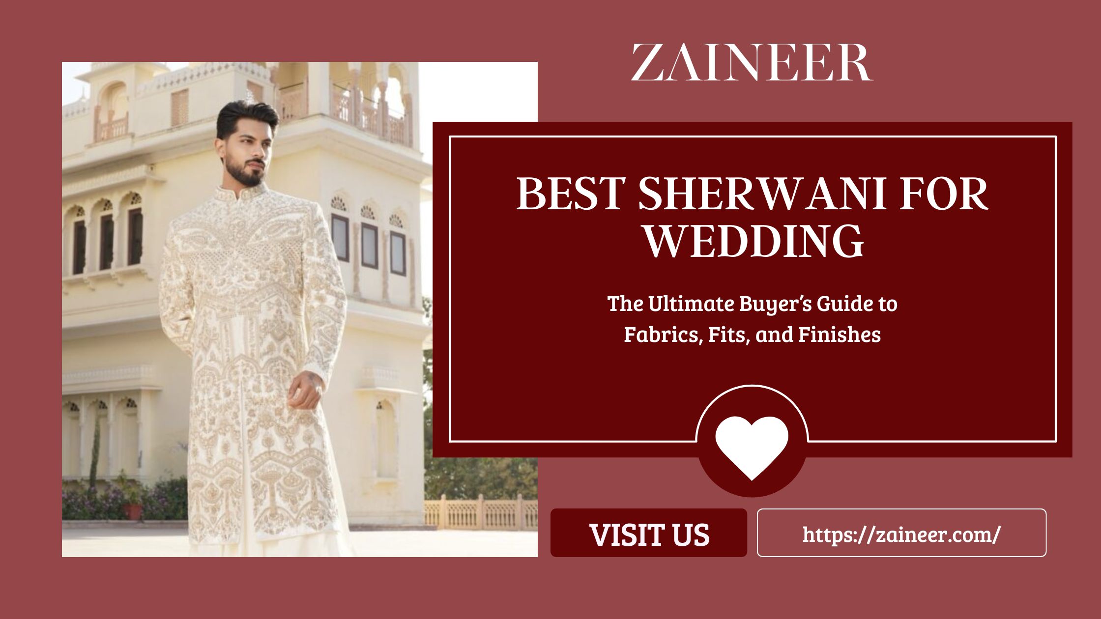 Best Sherwani for Wedding