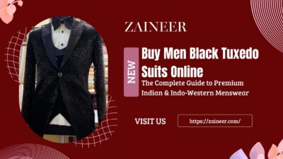 Buy Men Black Tuxedo Suits Online