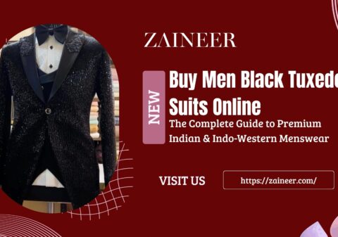 Buy Men Black Tuxedo Suits Online