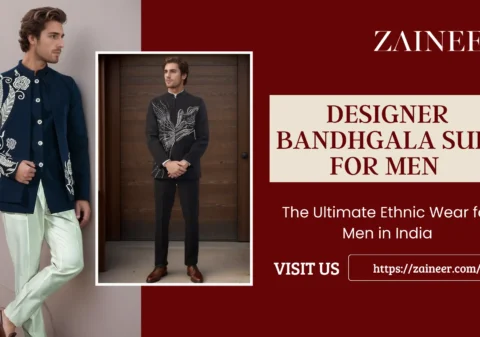 Designer Bandhgala Suit for Men