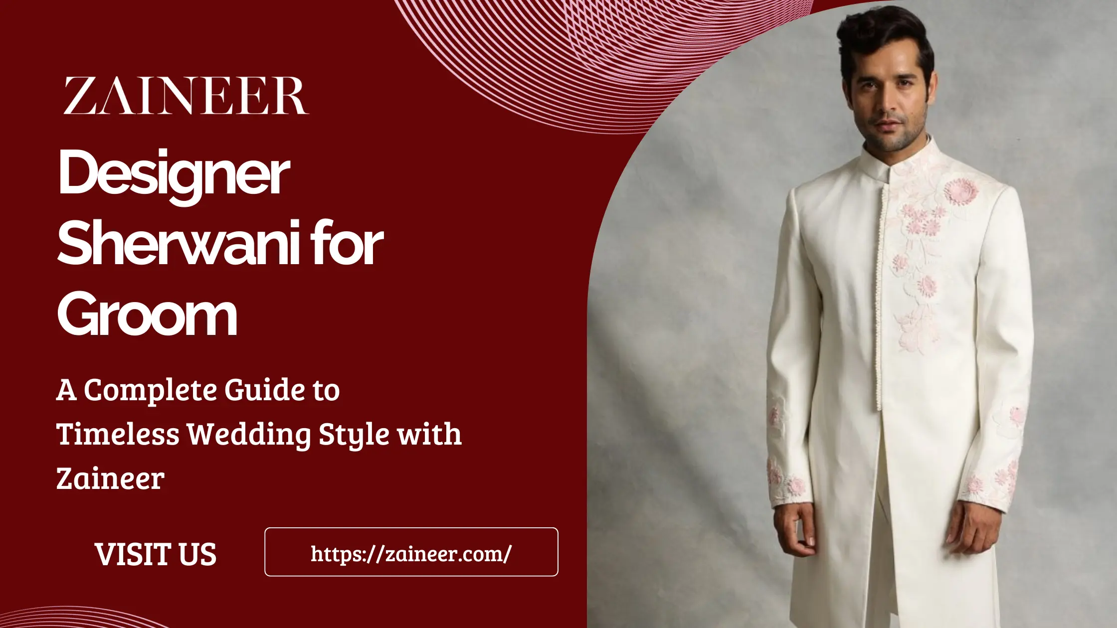 designer sherwani for groom